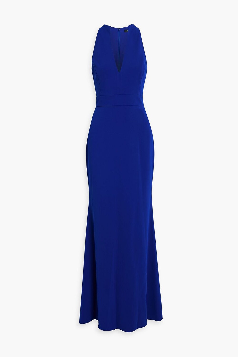 

Платье из понте с рюшами BADGLEY MISCHKA, синий