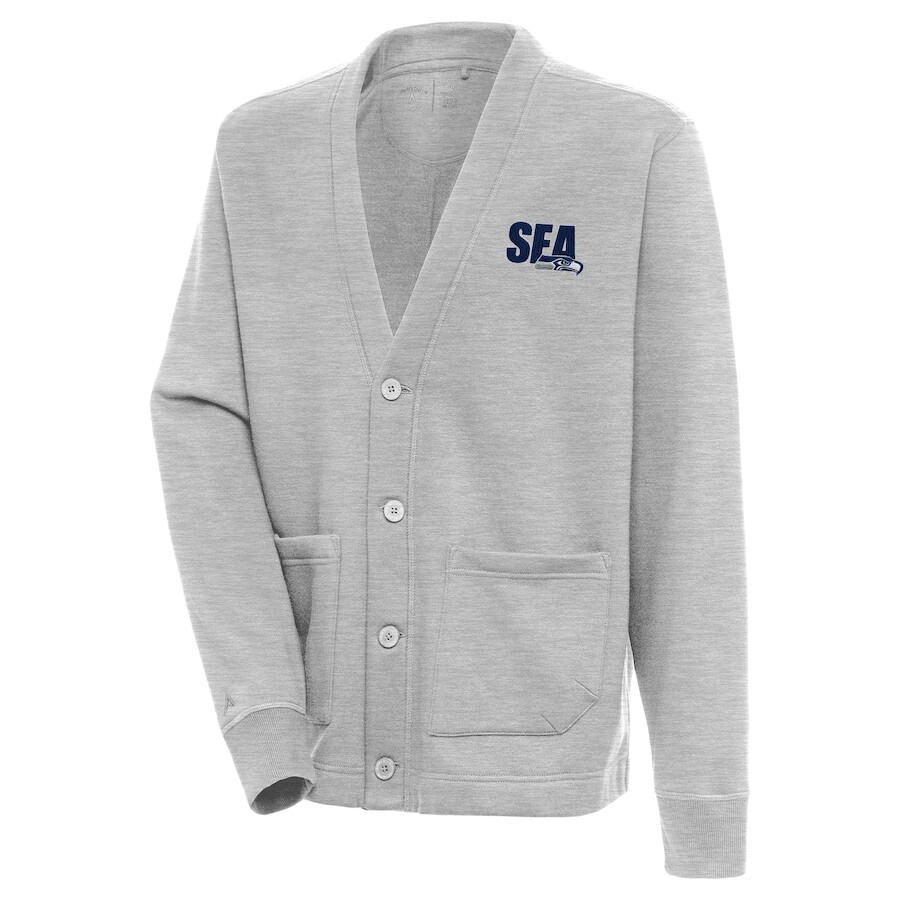 

Кардиган Antigua Seattle Seahawks, серый