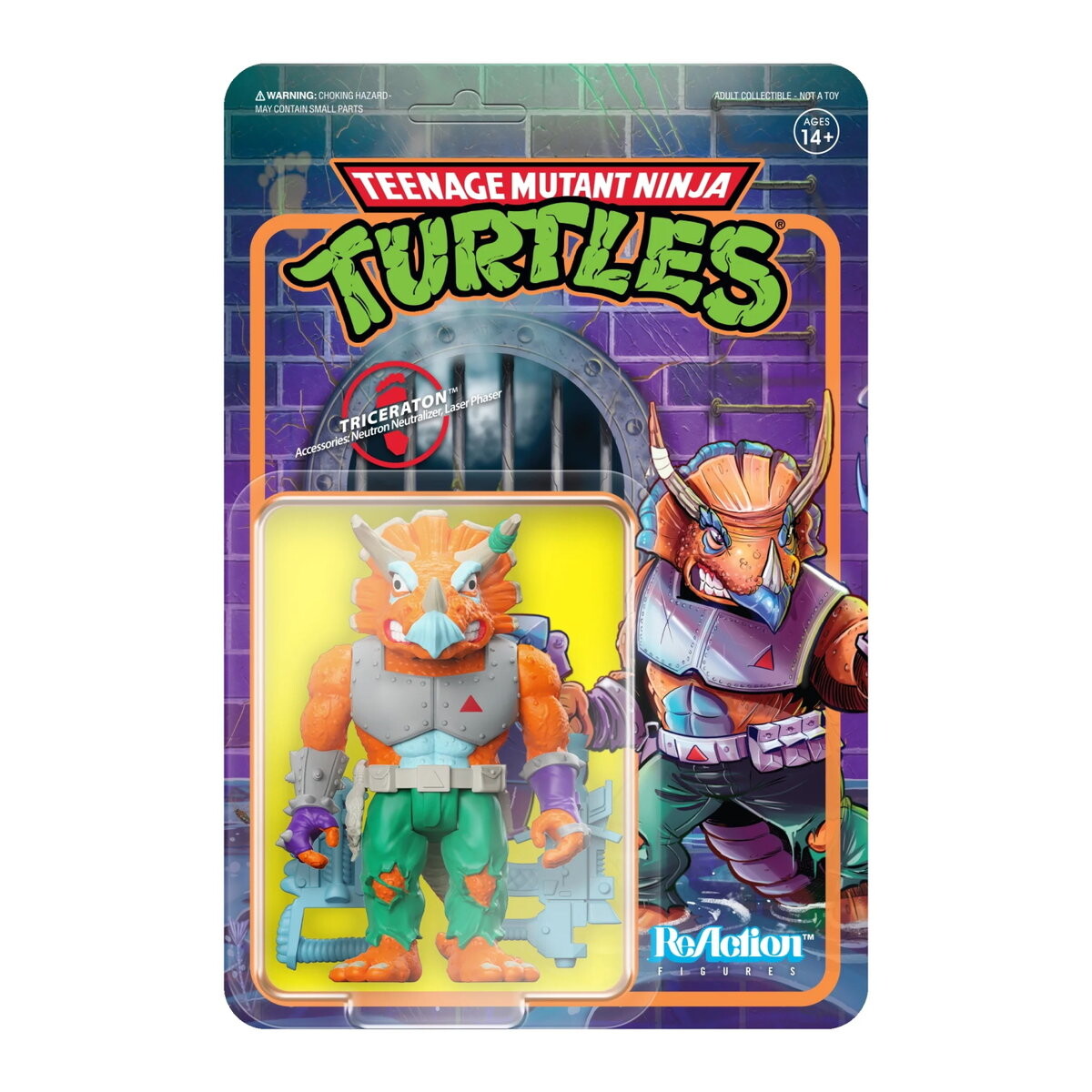 

SUPER7 - Фигурки трицератона Teenage Mutant Ninja Turtles Wave 6 Inna marka