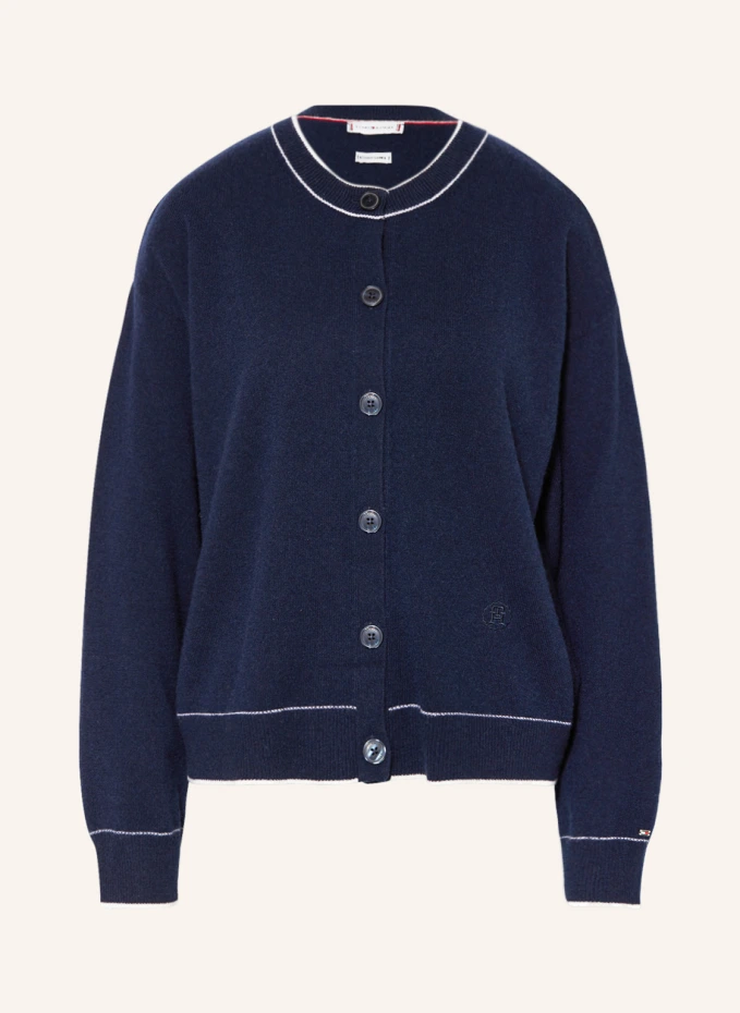

Кашемировый кардиган Tommy Hilfiger, синий