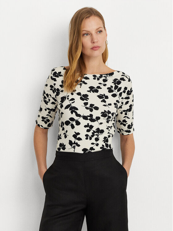 

Узкая блузка Lauren Ralph Lauren, экрю