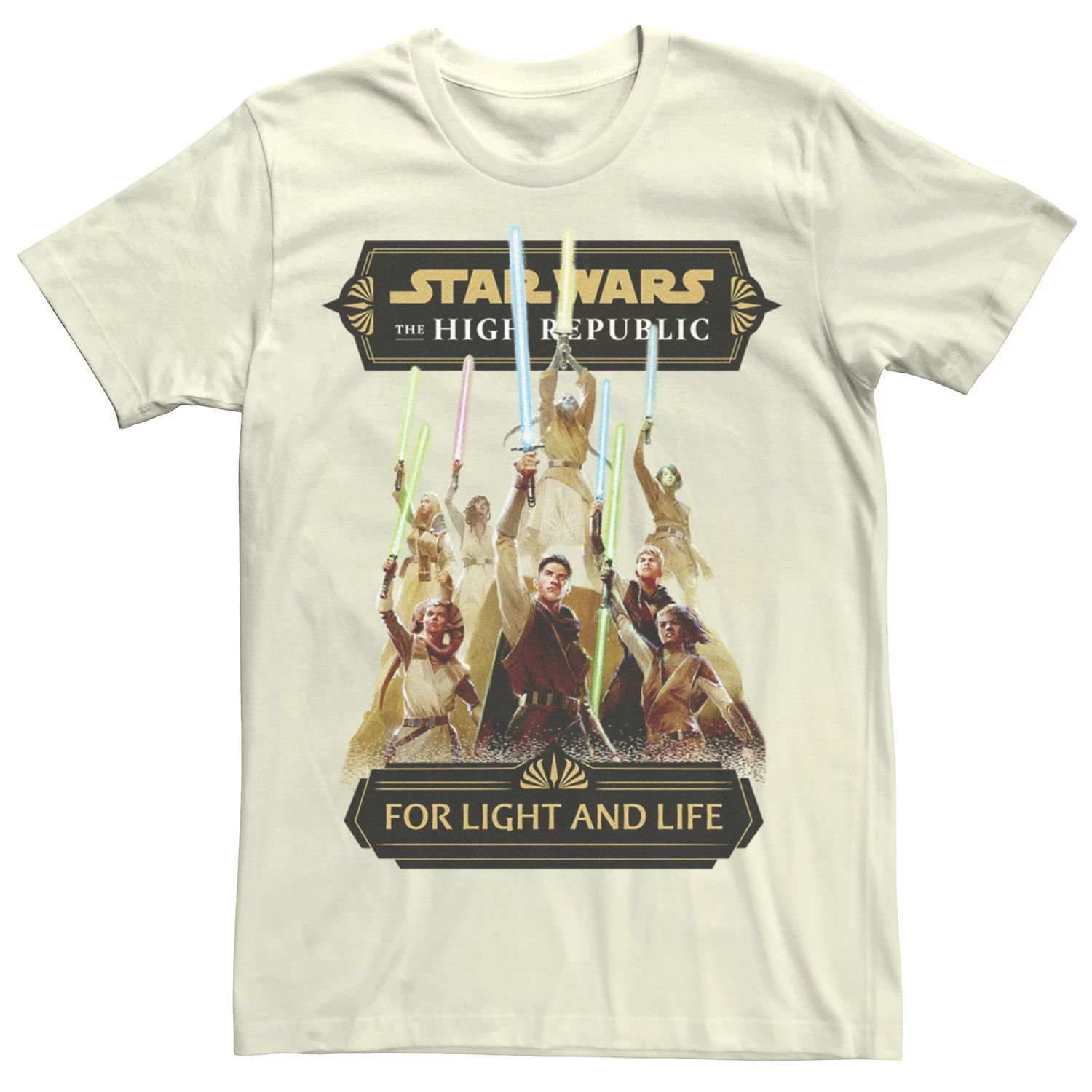 Мужская футболка с высоким плакатом «Звездные войны» Licensed Character