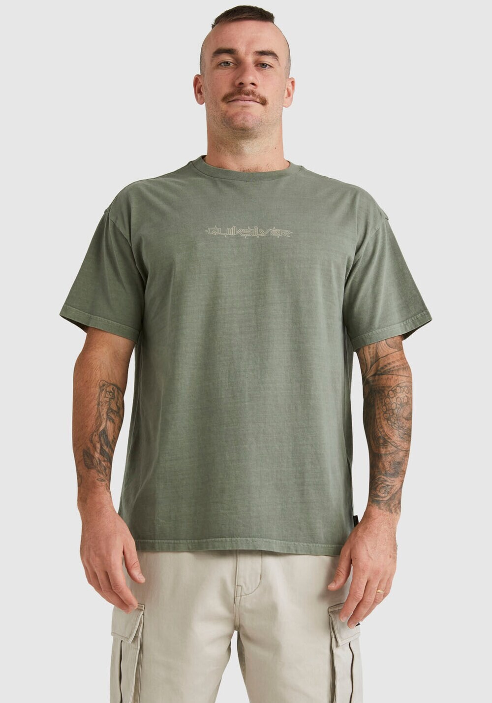 

Футболка Quiksilver, зеленый