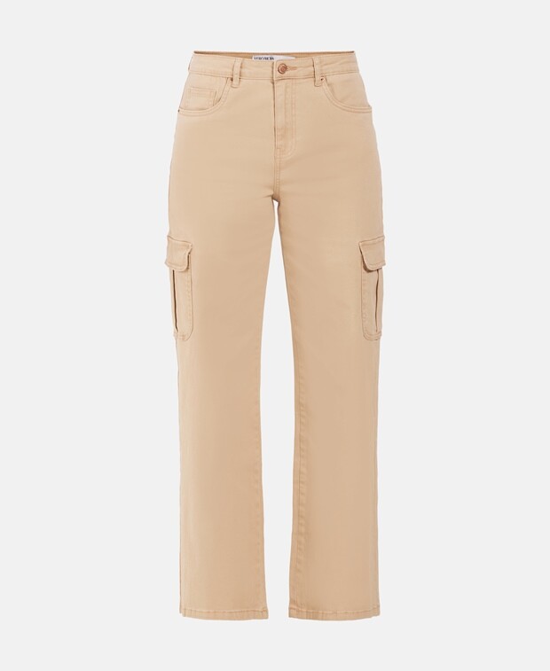 

Джинсы-карго Vero Moda, бежевый