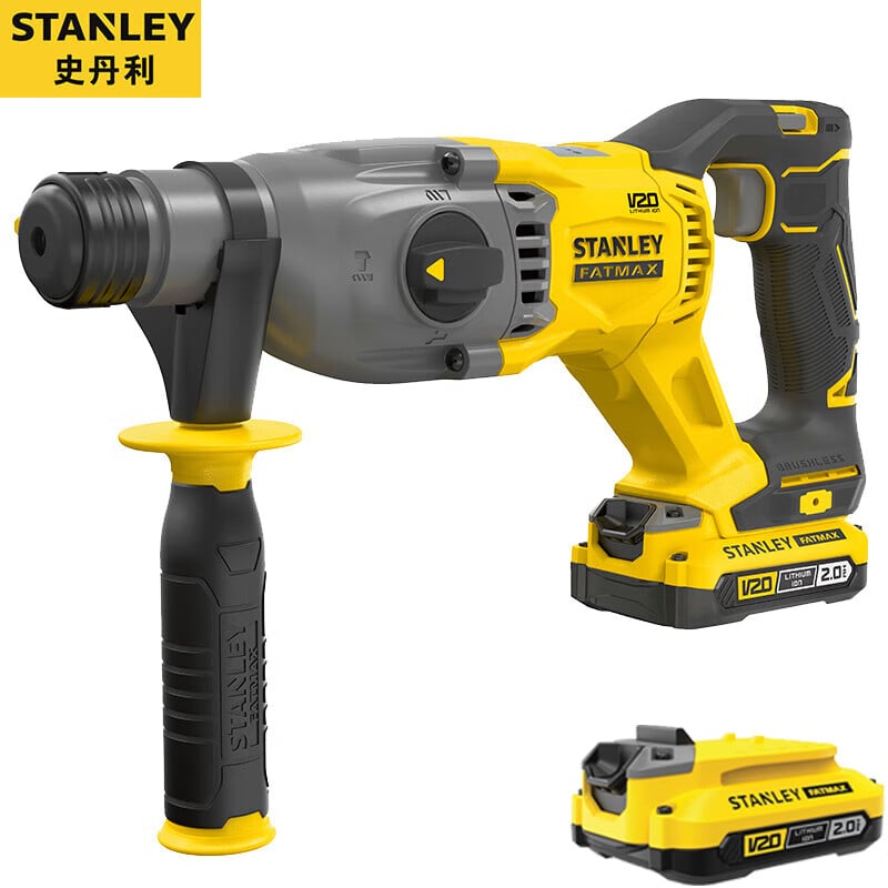 Дрель электрическая Stanley SBH900-A9 + два аккумулятора 2.0Ah, зарядное устройство