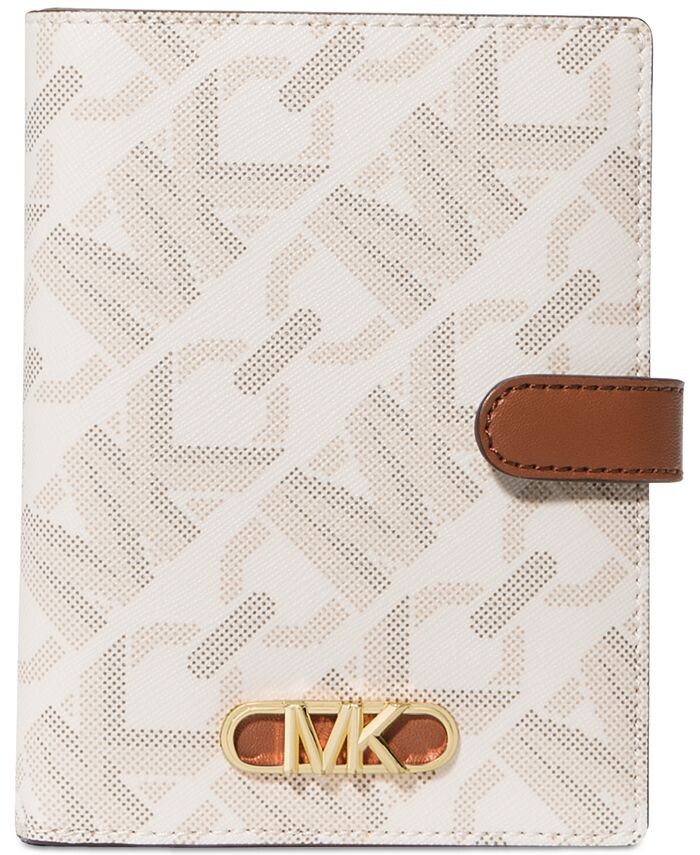 

Средний кошелек для паспорта с логотипом Empire Michael Kors, серый