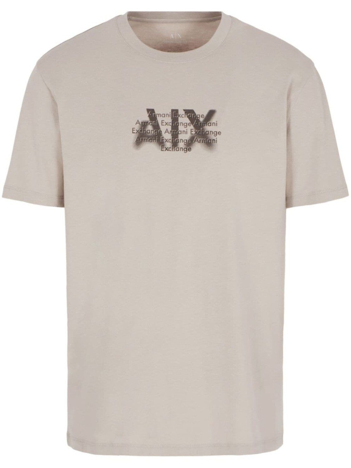 

Armani Exchange футболка с логотипом, нейтральный цвет