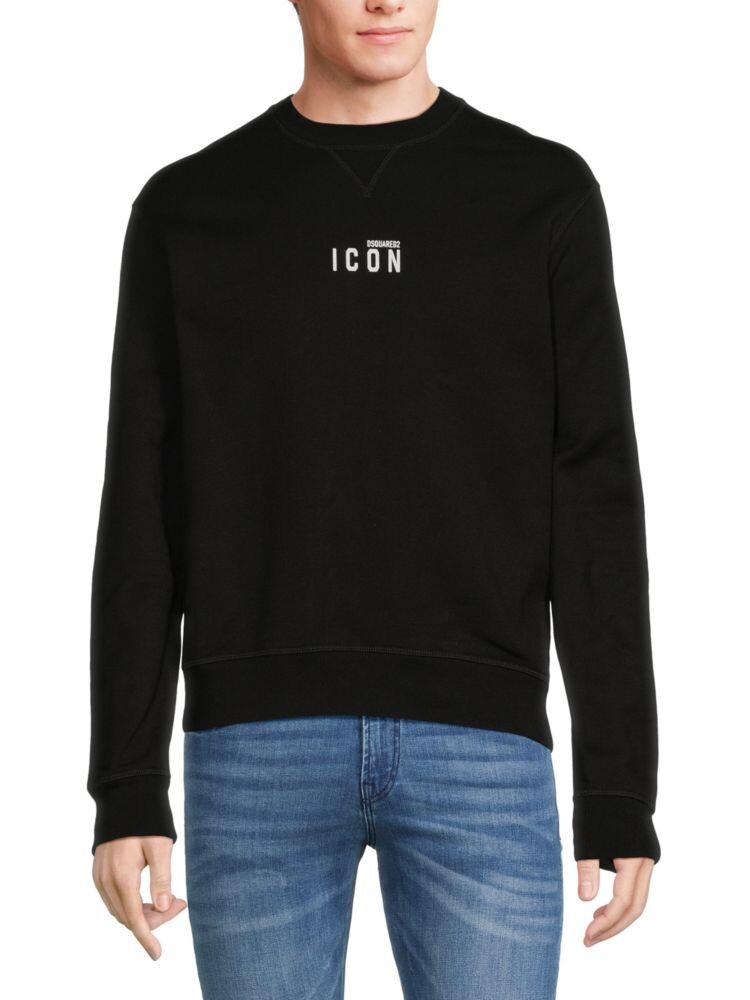 

Толстовка с логотипом Dsquared2, черный