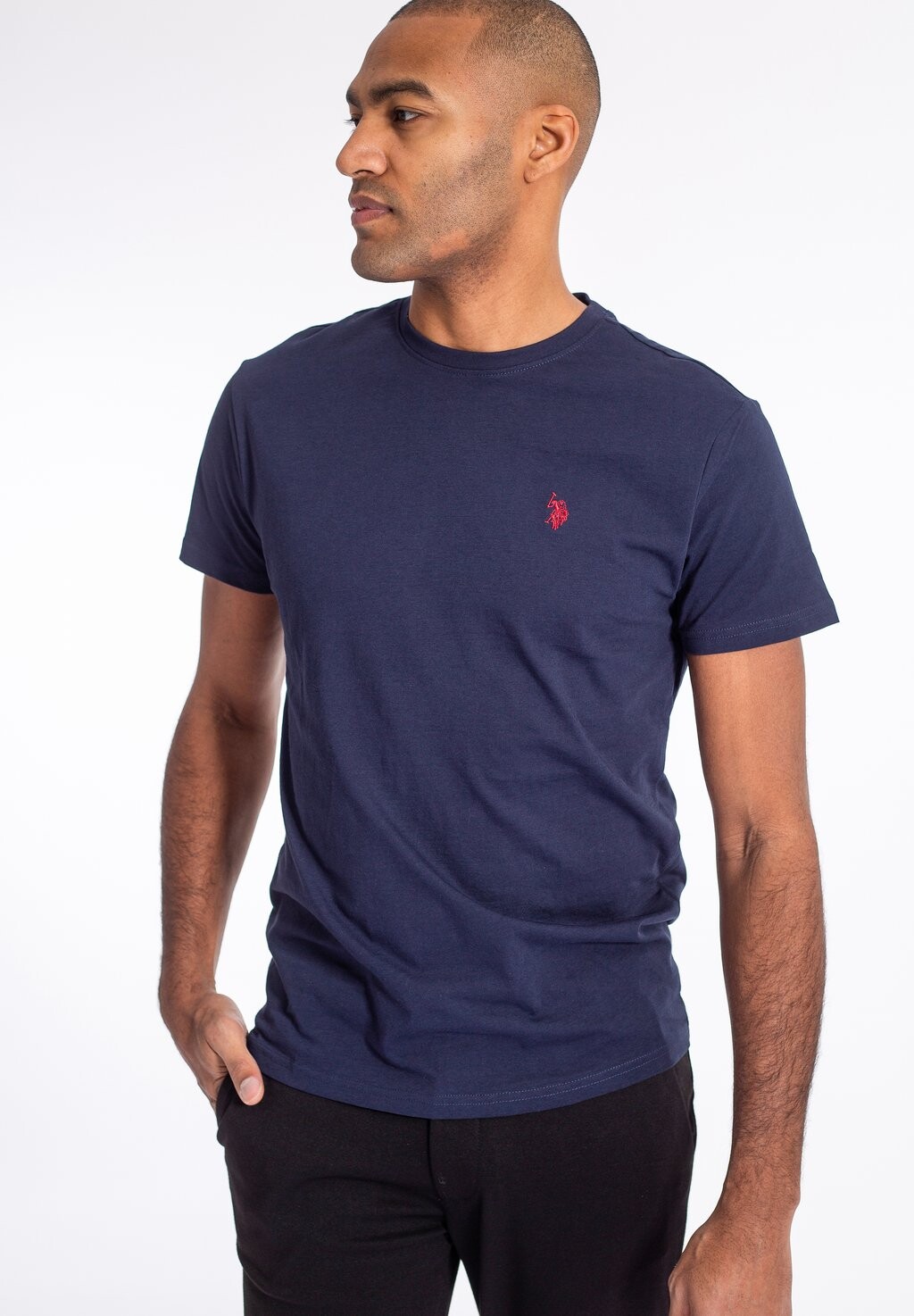

Базовая футболка Arjun U.S. Polo Assn., цвет dark sapphire