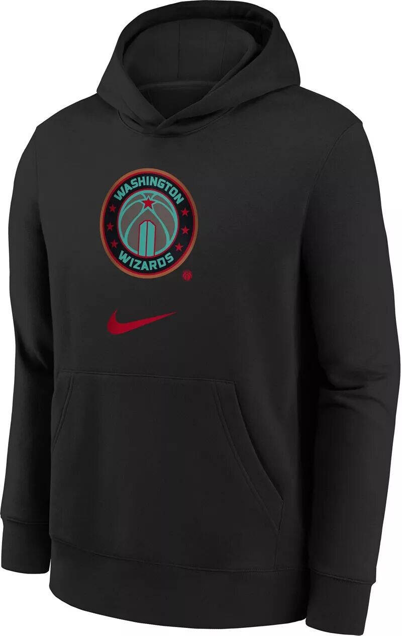 

Пуловер с капюшоном Nike Youth 2023-24 City Edition Washington Wizards