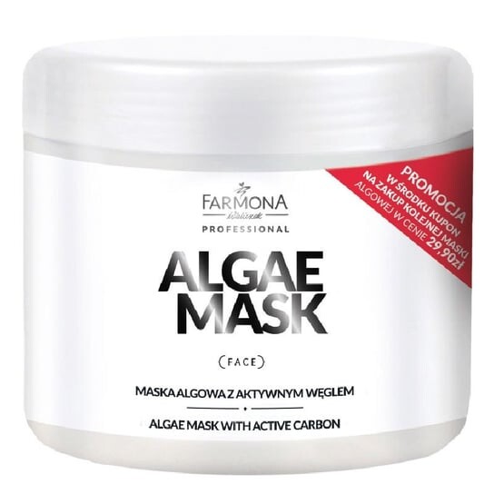 

Маска из водорослей с активным углем 500мл Farmona Professional, Algae Mask