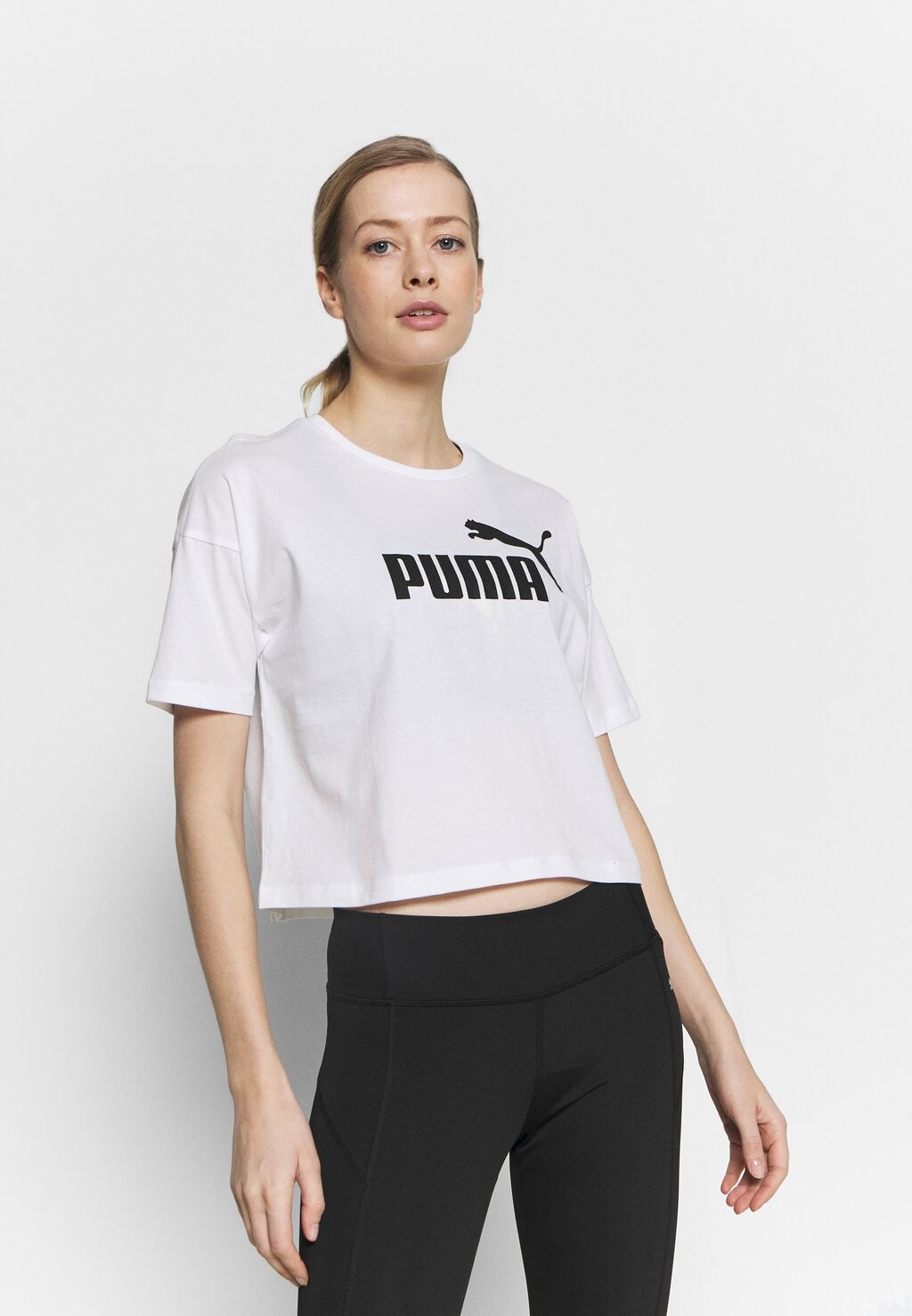

Футболка с принтом Puma, белый