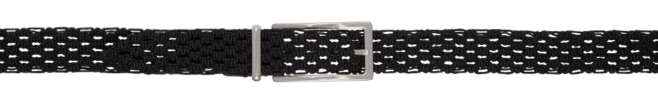 

Черный пояс макраме Bottega Veneta