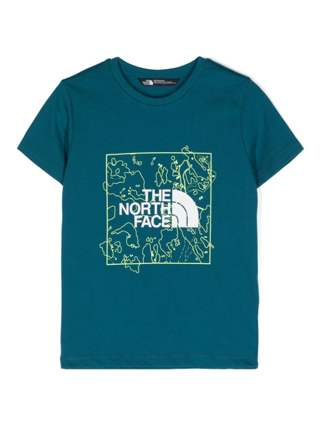 

Футболка с логотипом The North Face Kids, синий