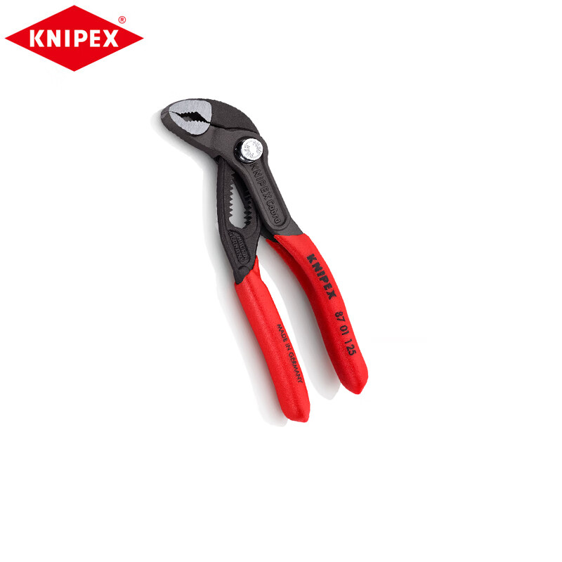 KNIPEX 87 01 125 немецкие импортные плоскогубцы для водяных насосов, многофункциональный регулируемый универсальный зажимной ключ 125 мм