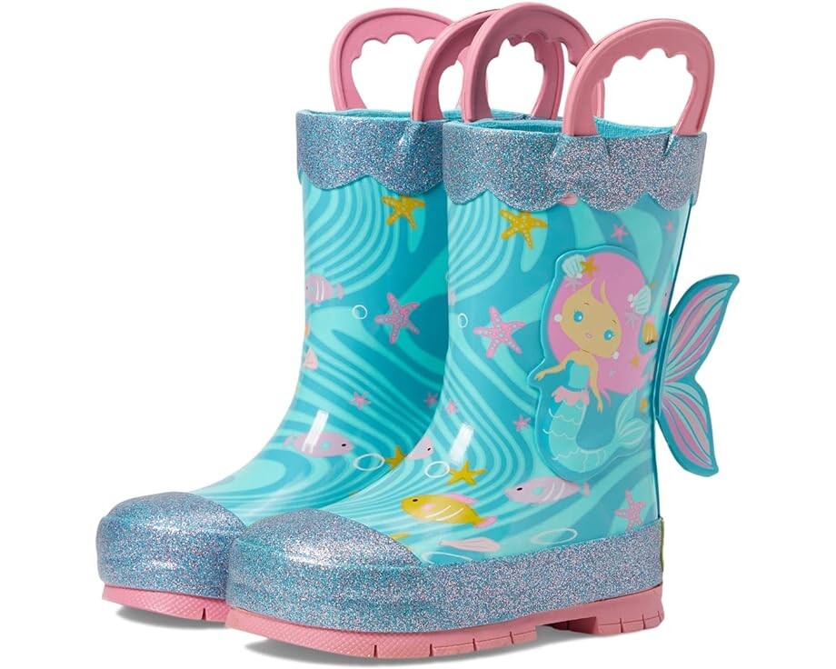 

Ботинки Western Chief Molly Mermaid Rain Boots, цвет Aqua