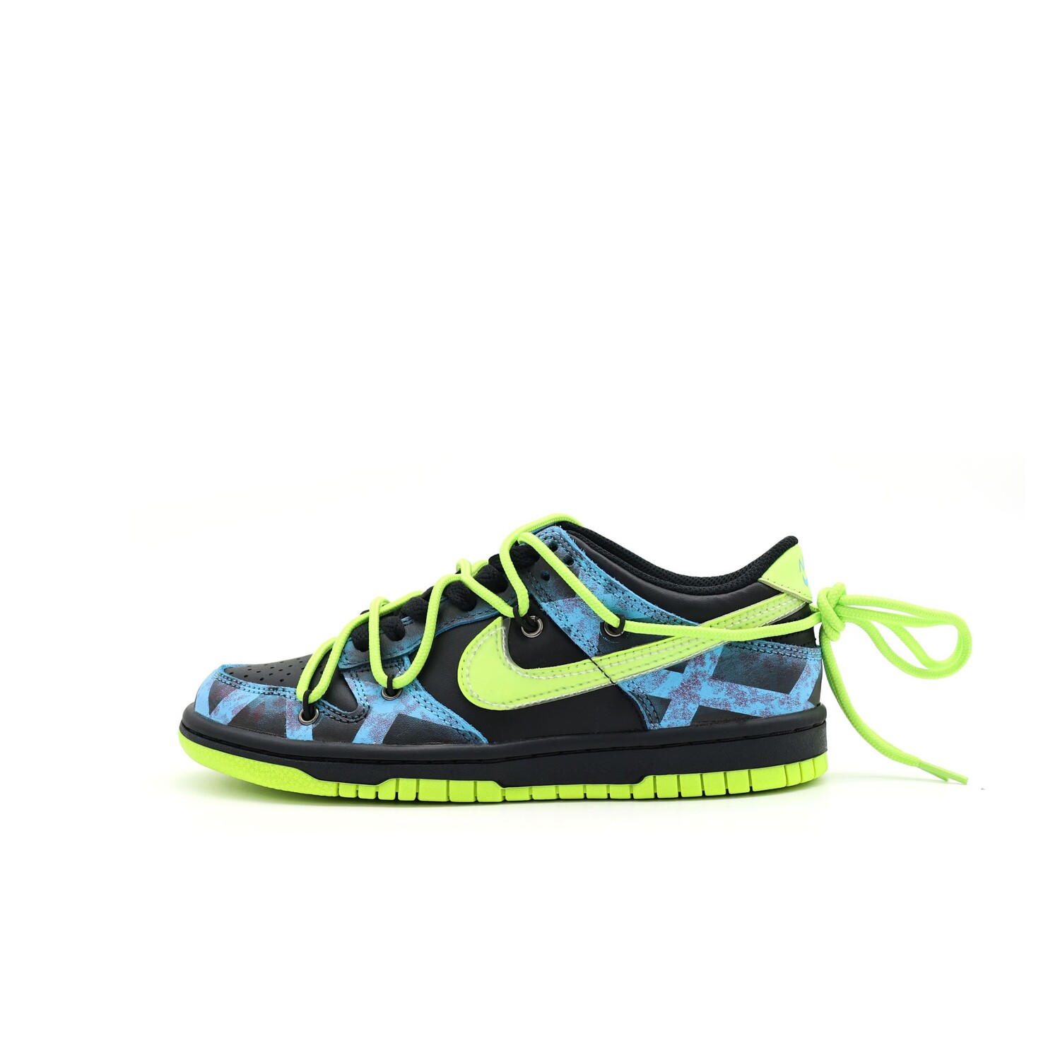

Кроссовки Nike Dunk Skateboard Shoes Women's Low-Top Green