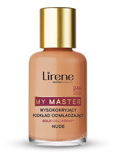 

Омолаживающая тональная основа с высокой степенью покрытия 1 NUDE, 30 мл Lirene, My Master