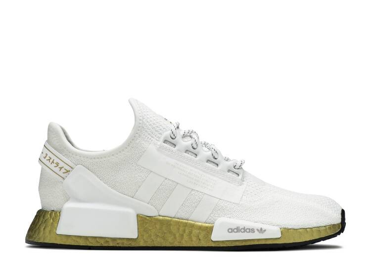 

Кроссовки Adidas WMNS NMD_R1 V2 'GOLD BOOST', белый