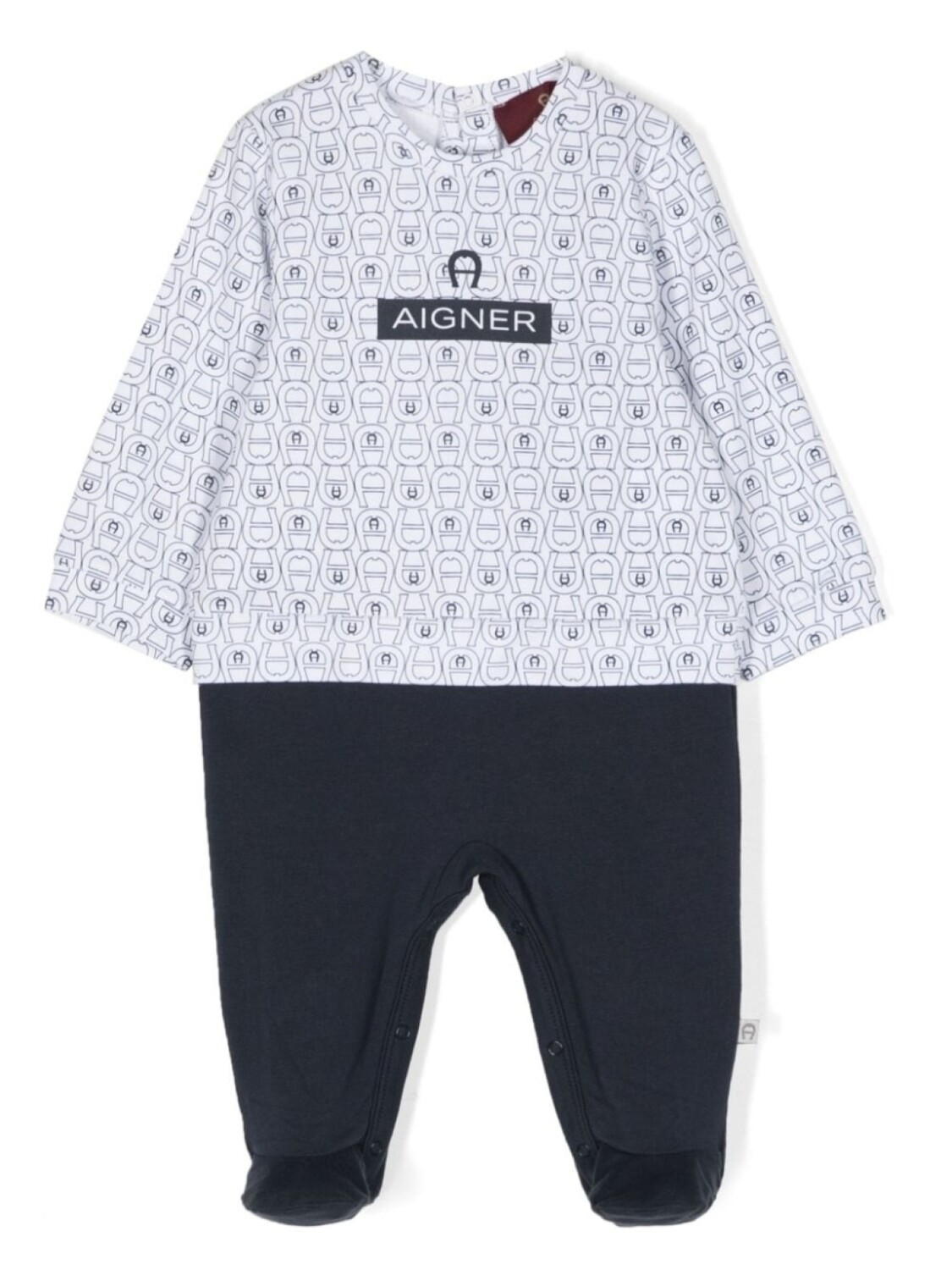 

Aigner Kids пижама с логотипом, синий