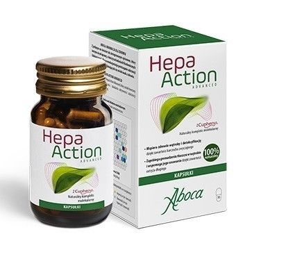 Aboca Hepa Action Advanced препарат поддерживающий работу печени, 30 шт. цена и фото