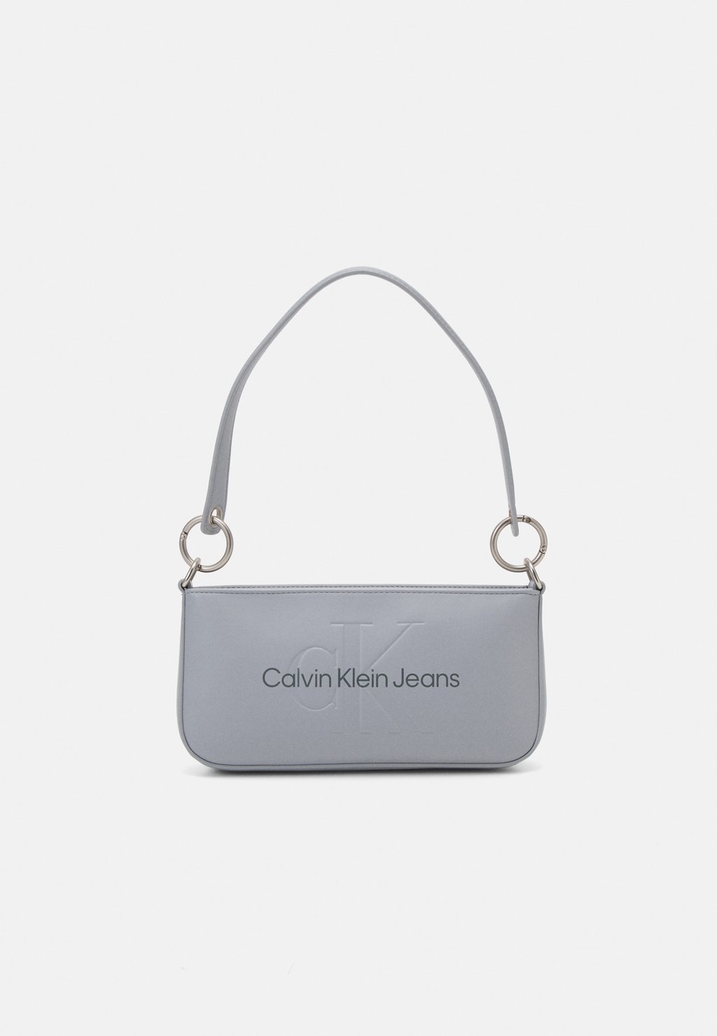 

Сумочка Sculpted Shoulder Pouch Mono Calvin Klein, светло-синий