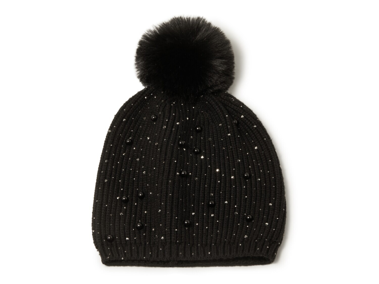 

Шапка-бини Crown Vintage Embellishedpom, черный