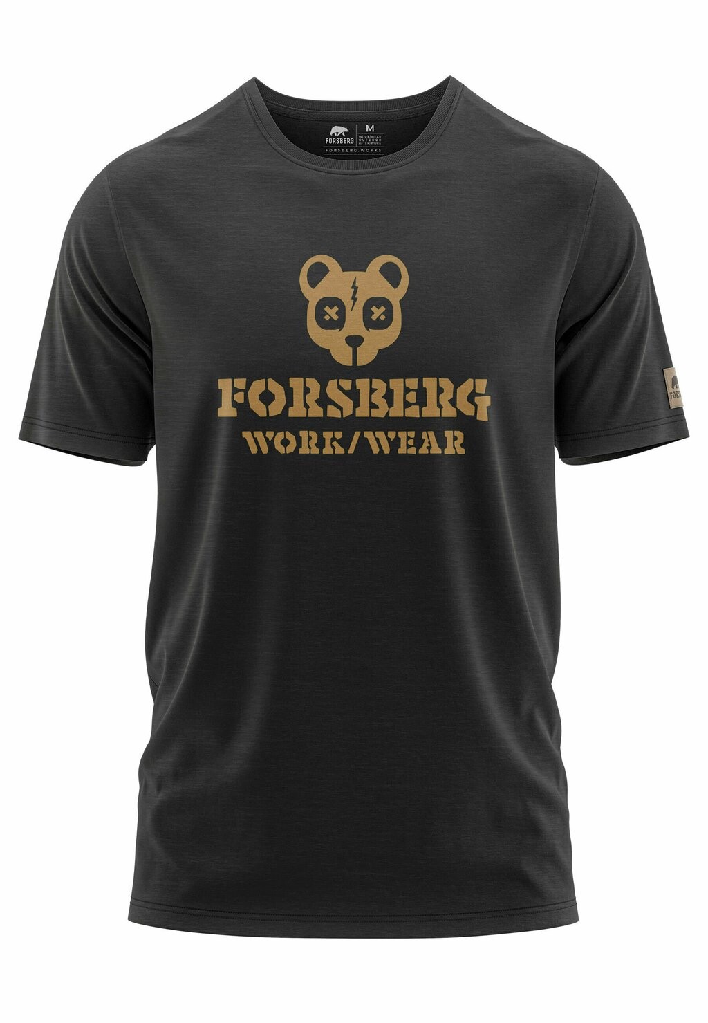 

Футболка с принтом BJÖRNARSON MIT BRUSTLOGO FORSBERG, цвет schwarz bronze