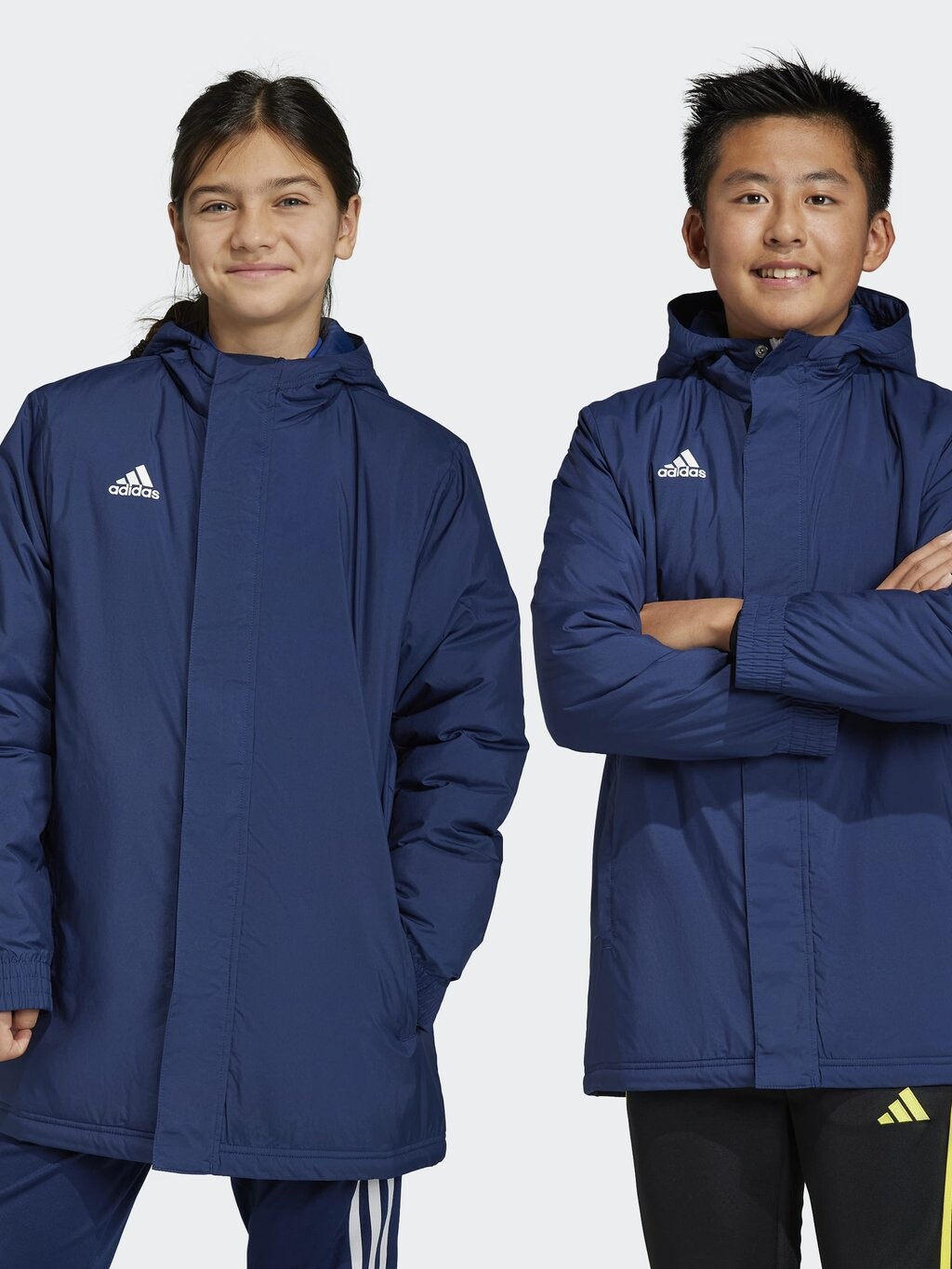 

Спортивная куртка ENTRADA adidas Performance, темно-синий