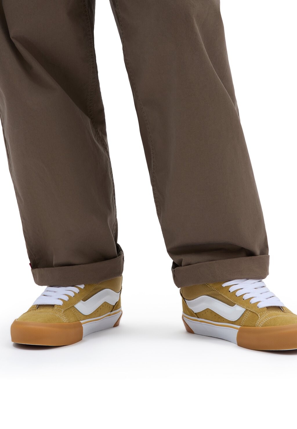 

Высокие кроссовки Knu Mid Unisex Vans, цвет khaki gum