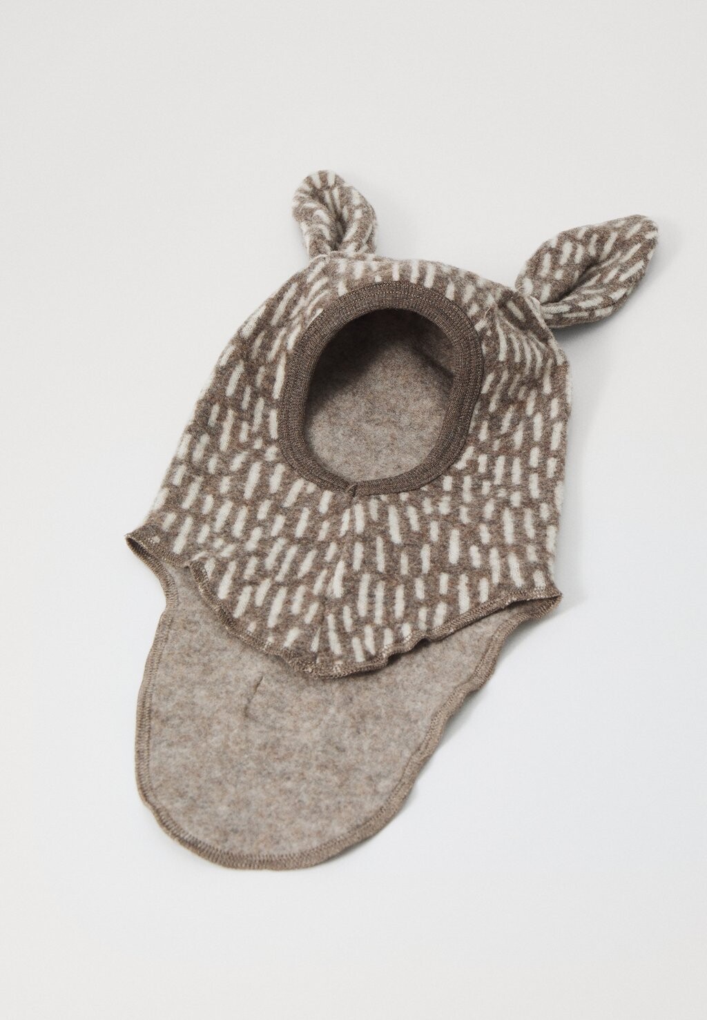 

Шапка BALACLAVA EARS UNISEX Huttelihut, цвет Mottled Dark Brown