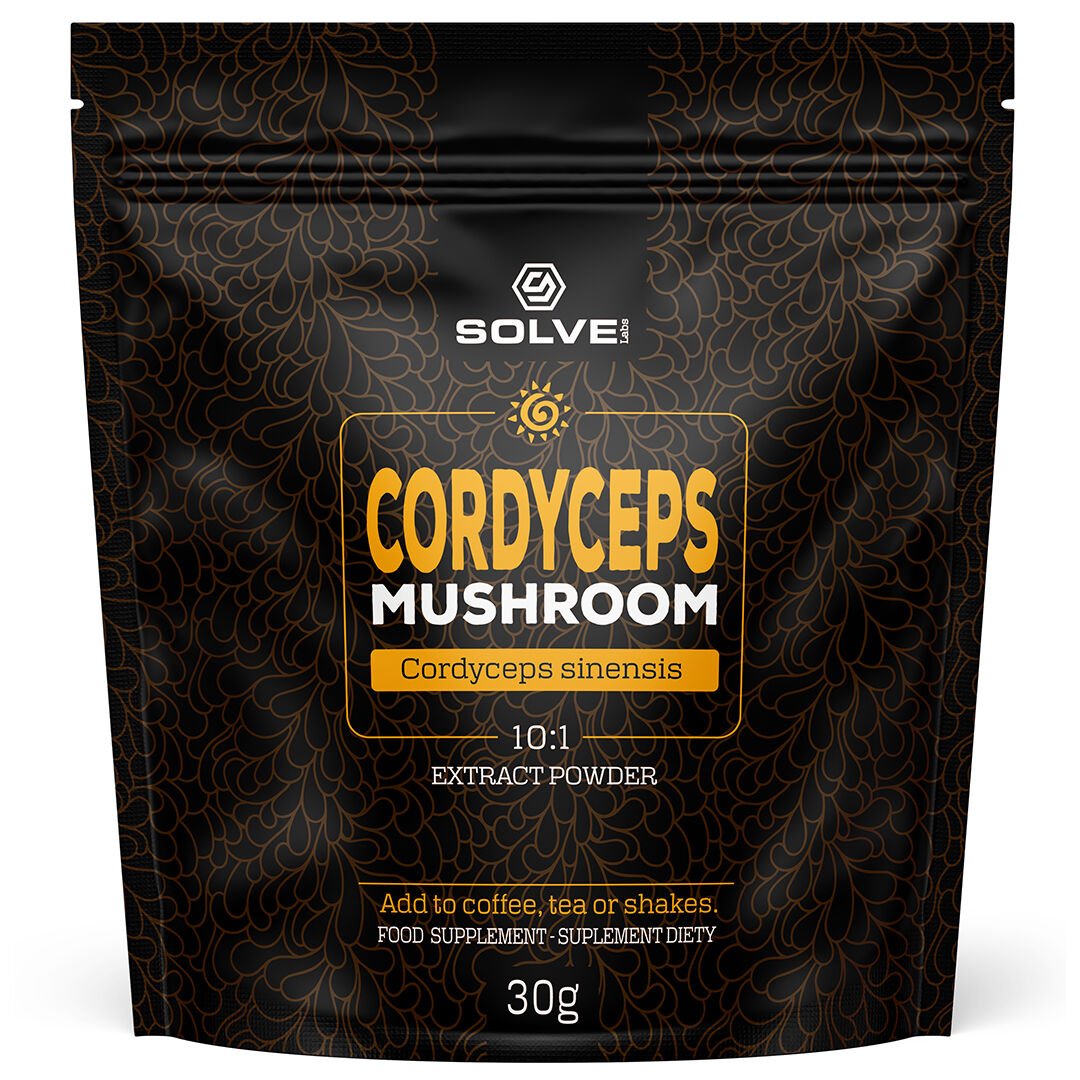 Бад с экстрактами грибов 10:1 Solve Labs Cordyceps, 30 гр