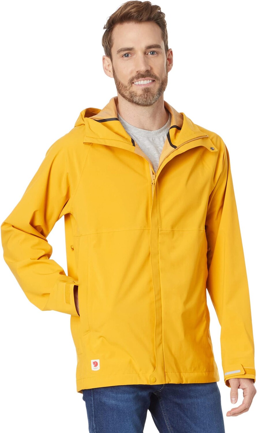 

Куртка High Coast Hydratic Trail Fjällräven, цвет Mustard Yellow