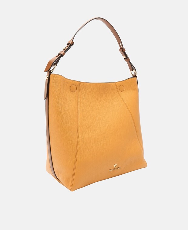 

Кожаная сумка через плечо Michael Kors, терракота