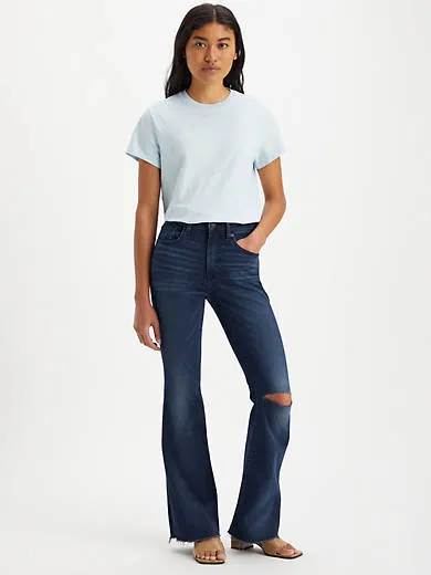 

726 расклешенные женские джинсы с высокой посадкой Levi's, цвет Oh - Dark Wash