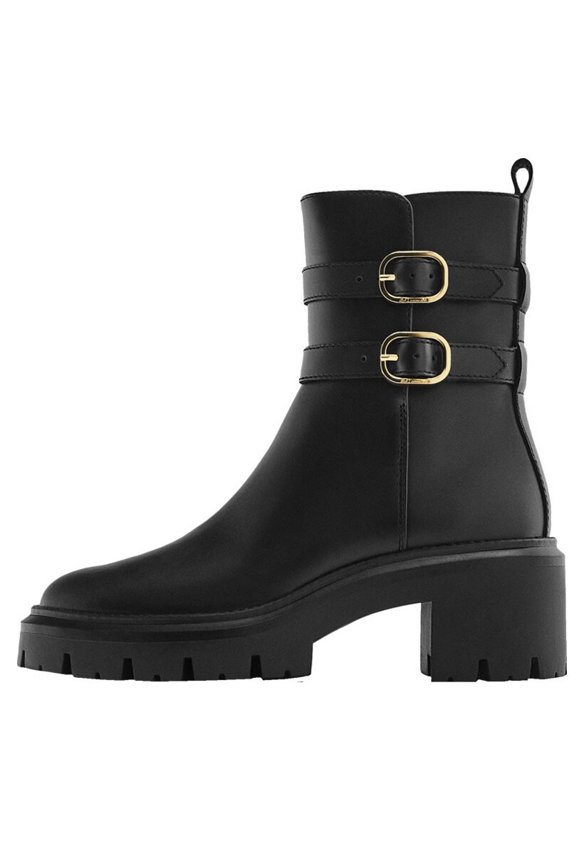

Классические ботильоны Massimo Dutti, черный