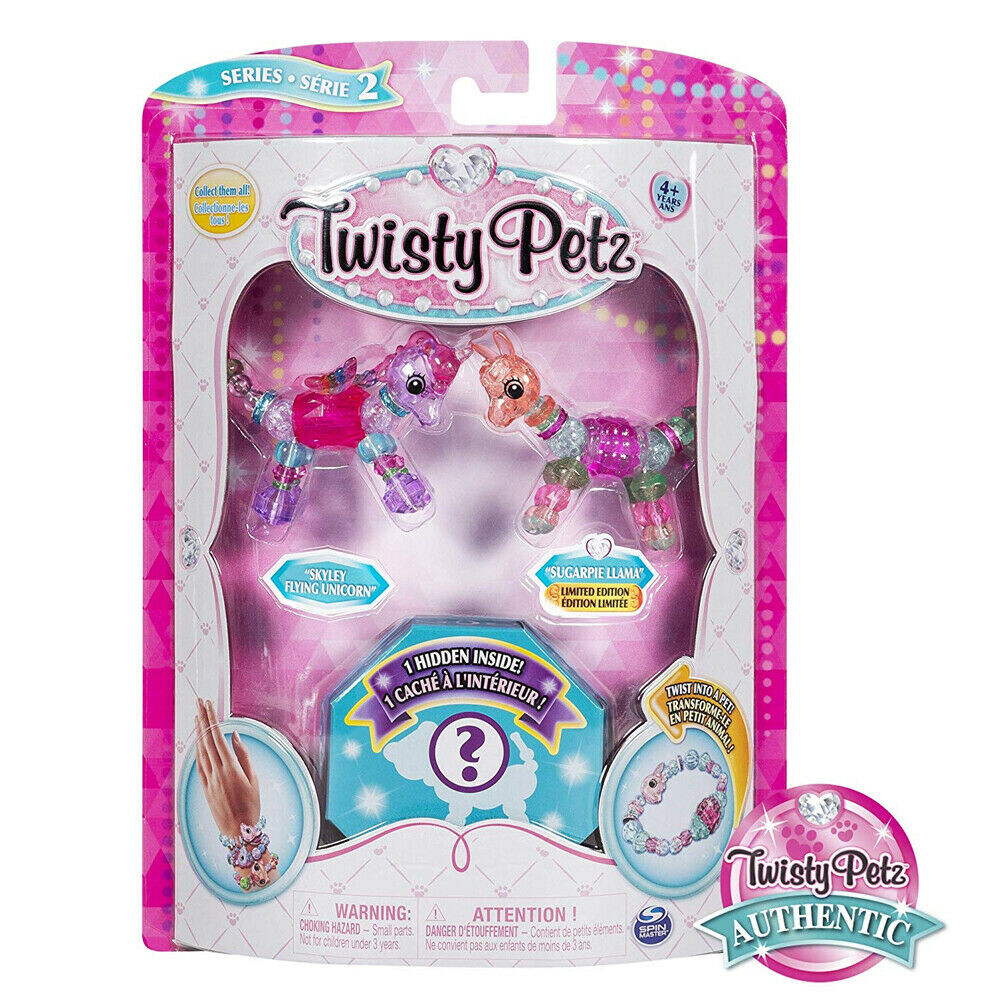 

Игровой набор Spin Master Twisty фигурки из бисера, розовый
