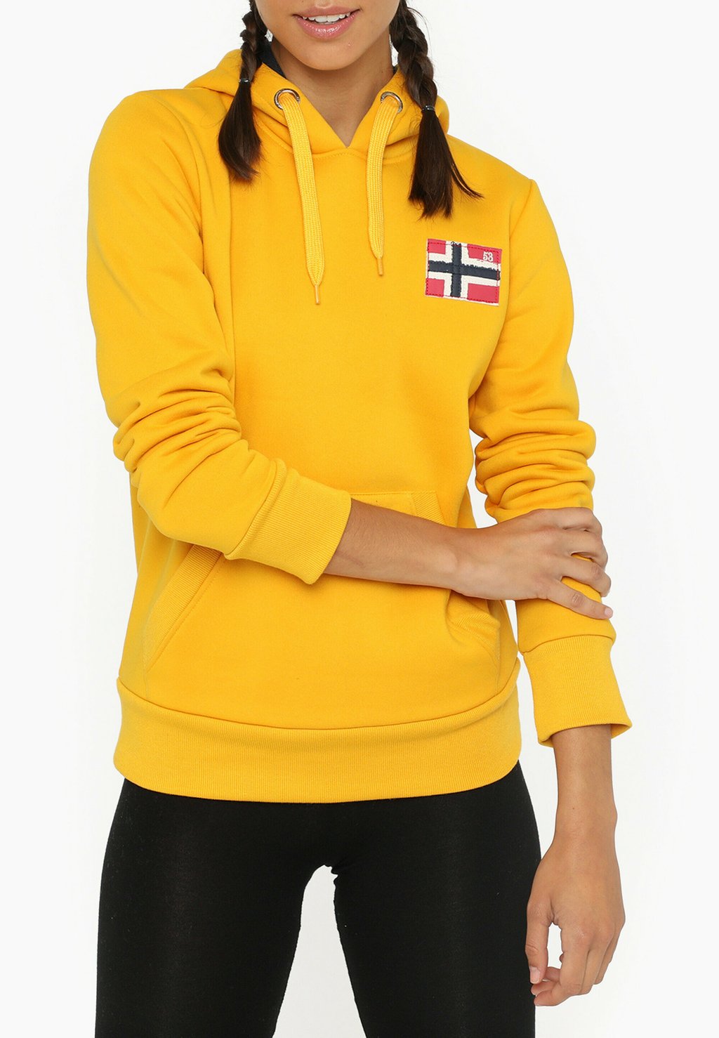 Свитшот Geo Norway, цвет mustard