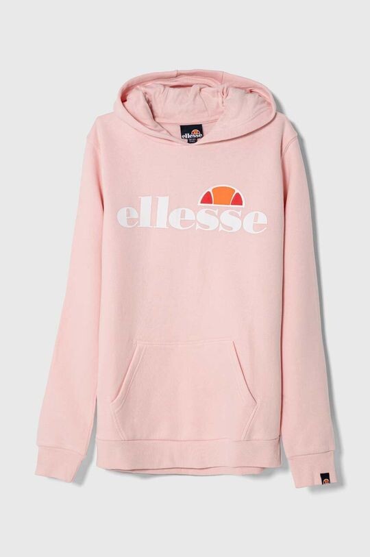 

Детская хлопковая толстовка Ellesse, розовый