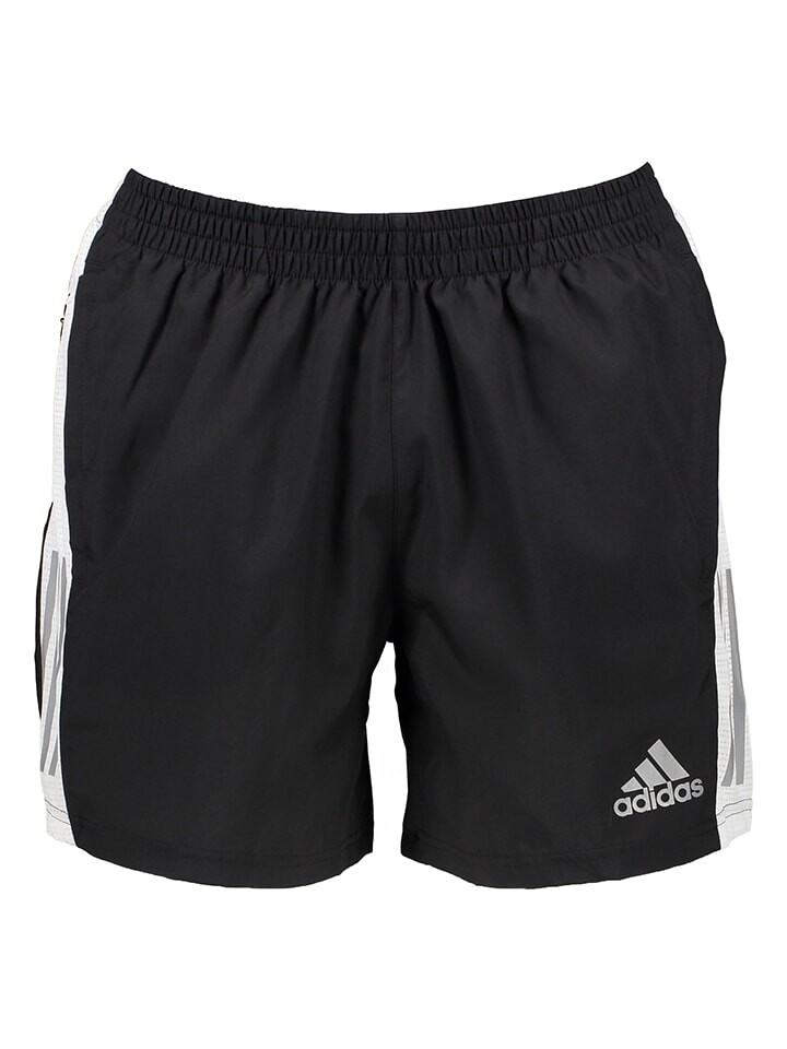 

Спортивные шорты adidas Own The Run, черный/белый