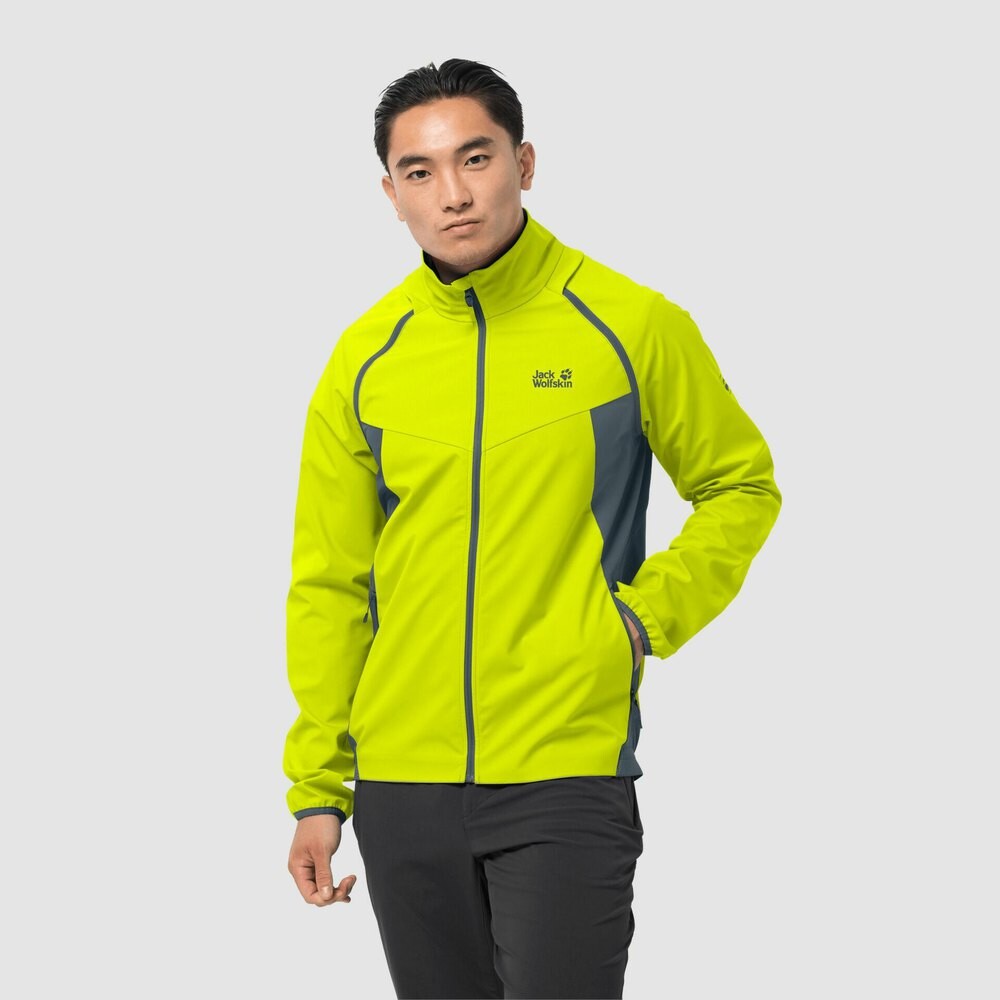 

Куртка Jack Wolfskin Tandem Softshell, желтый