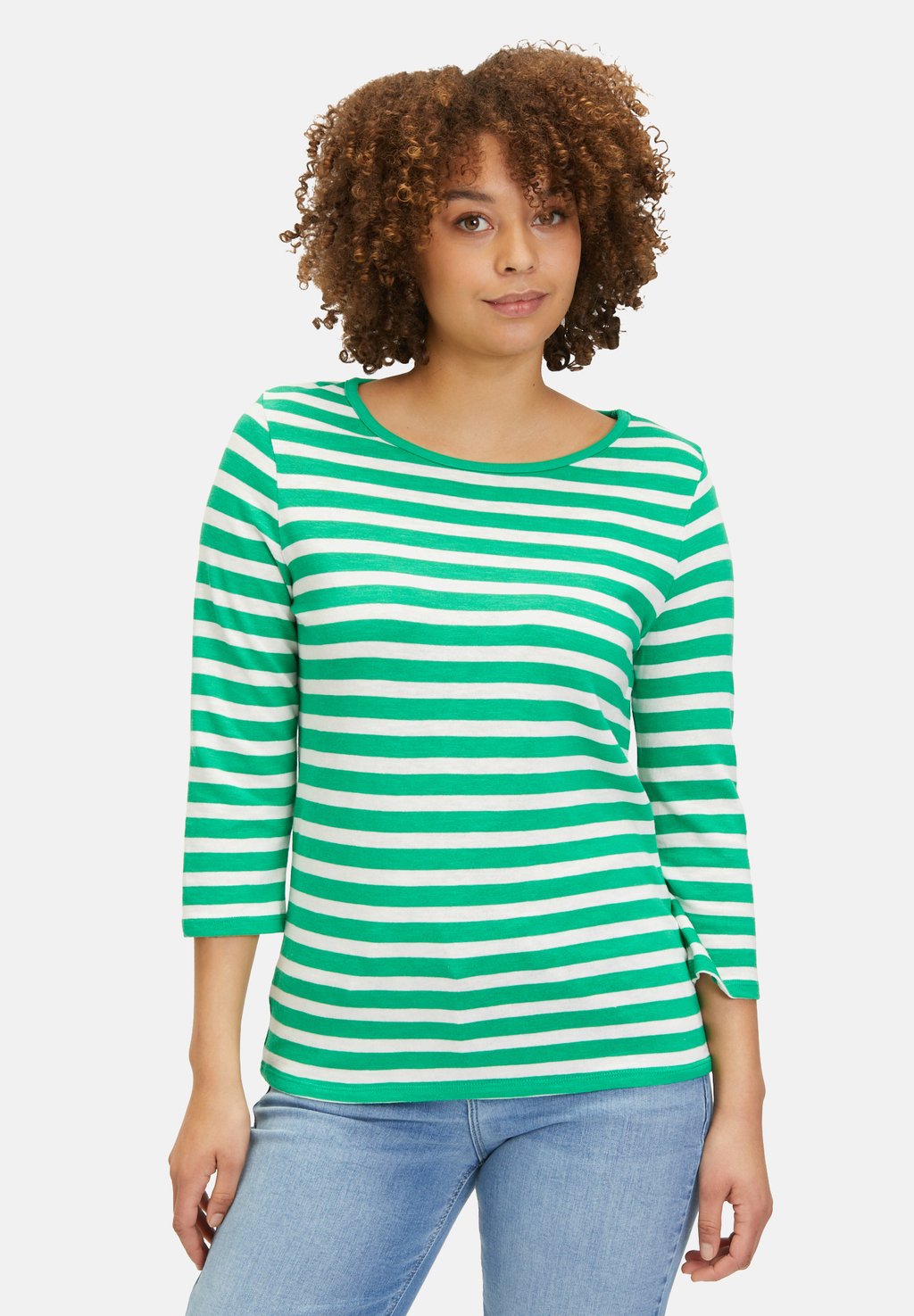 Рубашка с длинным рукавом RUNDHALS Cartoon, цвет green white
