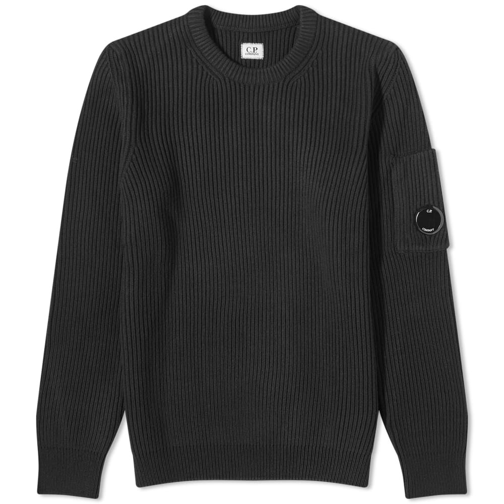 

Свитер C.P. Company Компания Rib Crew Knit, черный