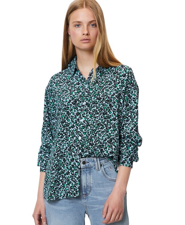

Рубашка блузка Marc O'Polo Denim, синий