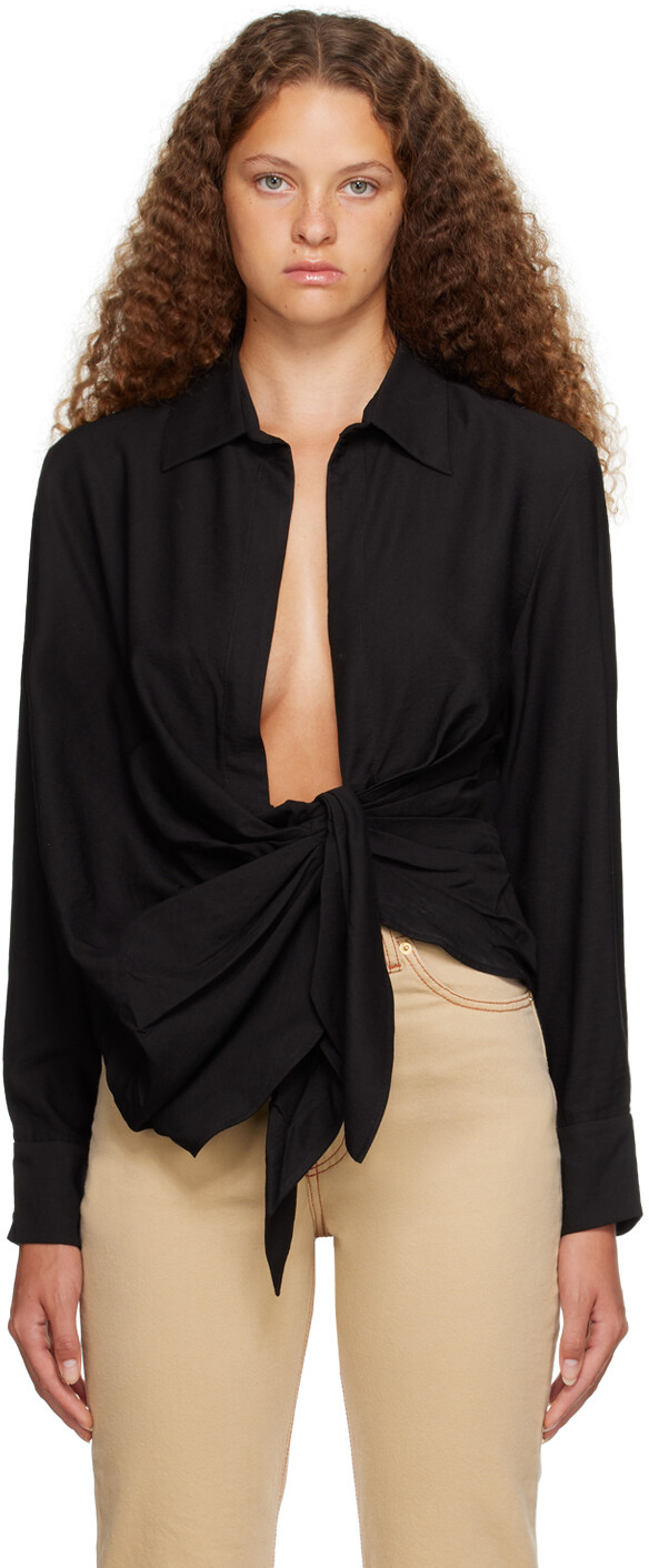 

Черный - Рубашка Le Chouchou La Chemise Bahia Jacquemus