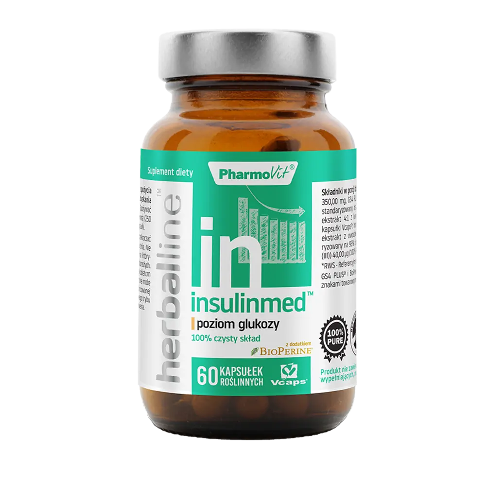 

Пищевая добавка Pharmovit Herballine, 60 капсул/1 упаковка