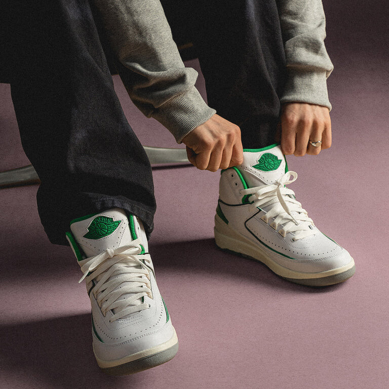 

Кроссовки Nike Air 2 Retro *Lucky Green* Air Jordan, белый