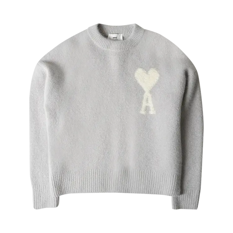 

Свитер Ami Knit 'Pearl Grey/Ivory', серый