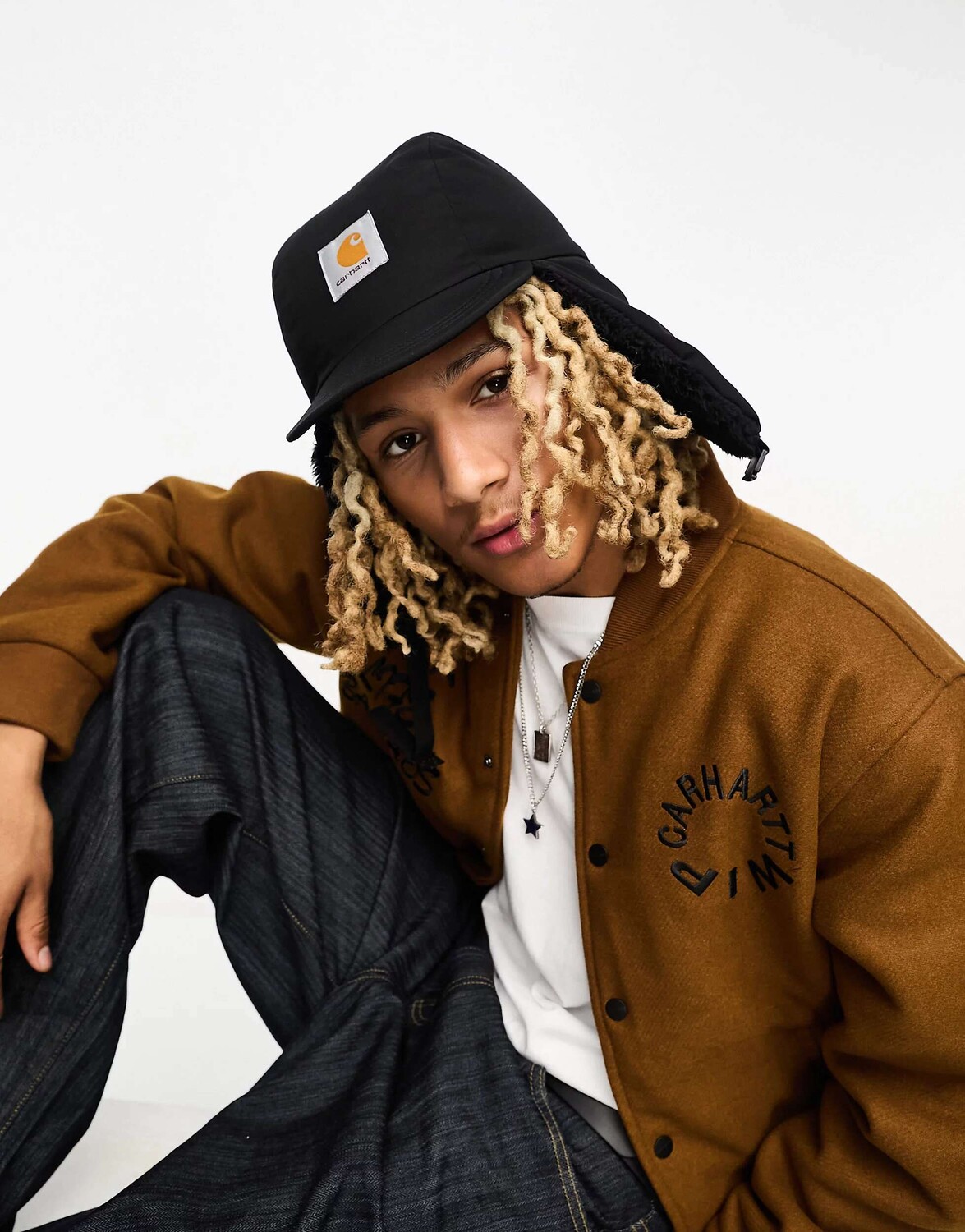 

Черная кепка Carhartt WIP alberta