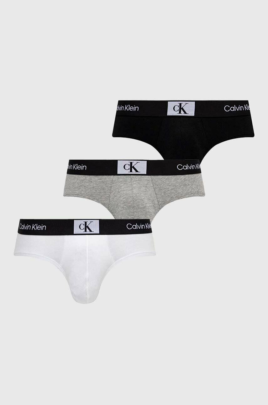 

Calvin Klein Underwear, 3 пары нижнего белья, серый